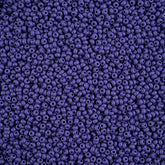 10/0 Preciosa PermaLux Seed Bead Dyed Chalk Dark Violet Matte